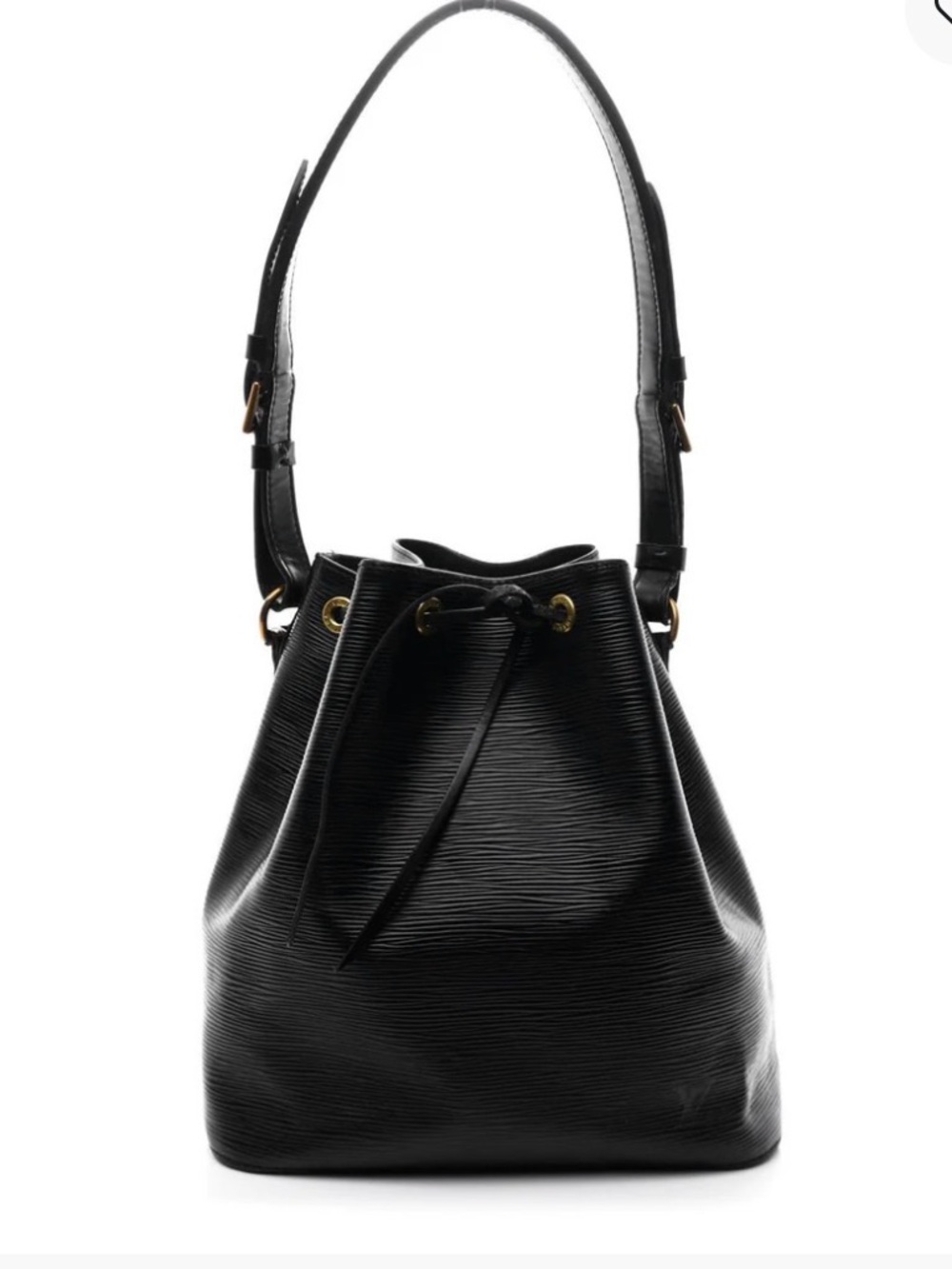 Louis Vuitton Petit Noe in Black Epi Leather